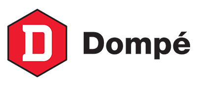 dompe-logo-scaled Logo of Dompé: a red hexagon with a white letter D inside, next to the black text Dompé on a white background.